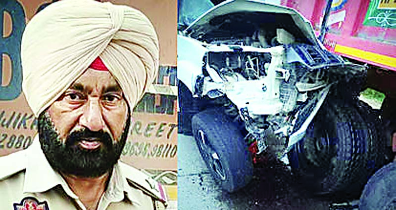 Accident : बठिंडा में कार-ट्रक की टक्कर, ASI की मौत, चार पुलिस कर्मी घायल