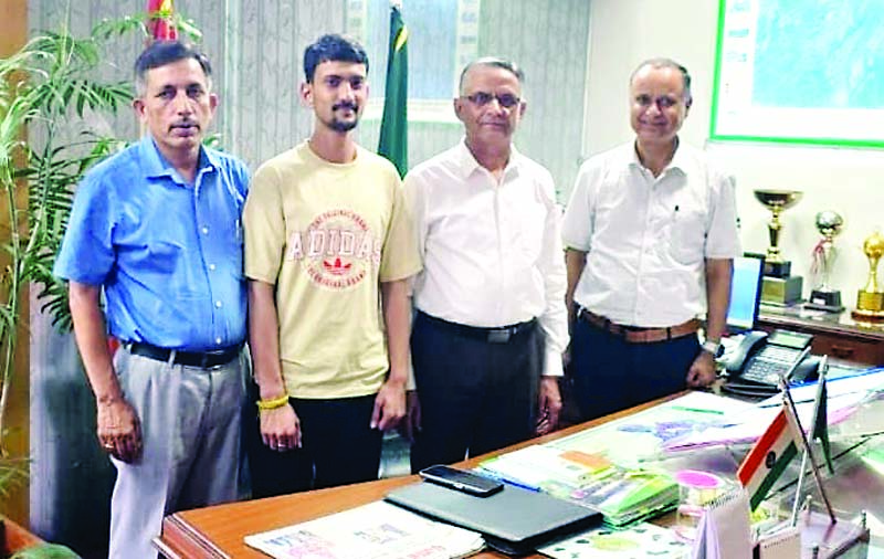ताइवान यूनिवर्सिटी में शोध करेगा कृषि विश्वविद्यालय पालमपुर का छात्र