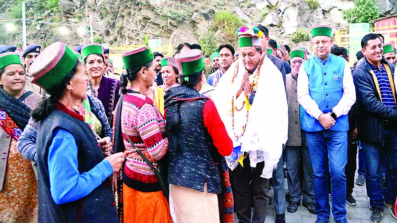 पूह उपमंडल में किया जाएगा सब्जी मंडी का निर्माण