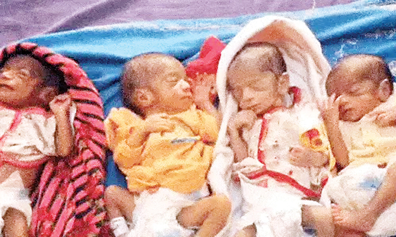 हरियाणा में एक साथ चार बच्चों का जन्म, दो लडक़े-दो लड़कियां, पिता बोला, यह चमत्कार