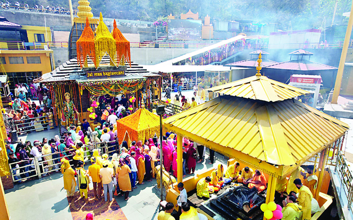 बगलामुखी मंदिर में विकास का उजाला
