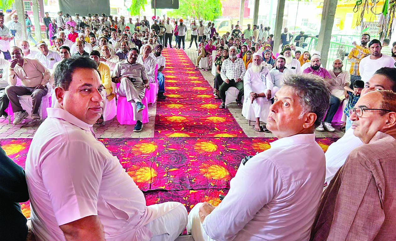 सांसद मनीष तिवारी ने घेरी भाजपा, बोले, लोग पिछले आठ वर्षों से चंडीगढ़ बीजेपी के कुशासन का शिकार