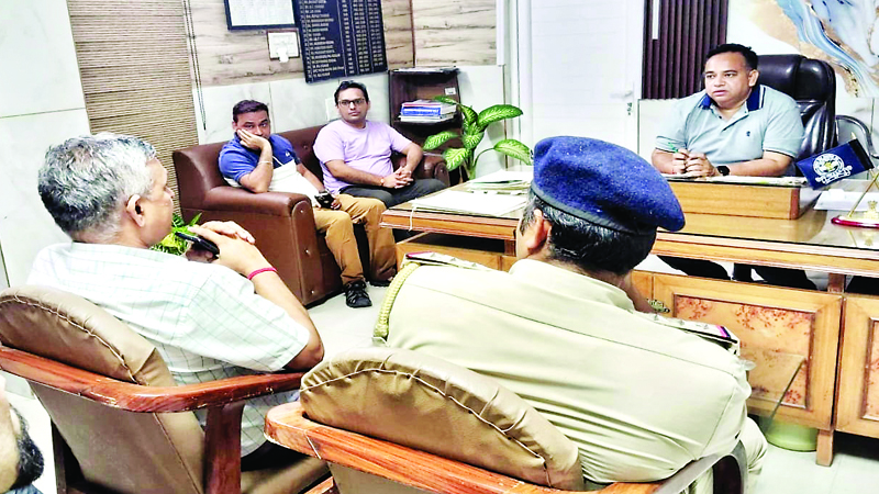 कृत्रिम झील का घटा जलस्तर