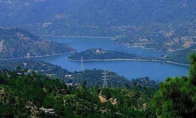 हिमाचल की सबसे बड़ी कृत्रिम झील कौन सी है?