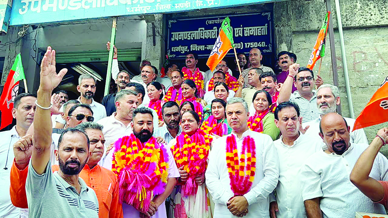 धर्मपुर बीडीसी पर भाजपा काबिज