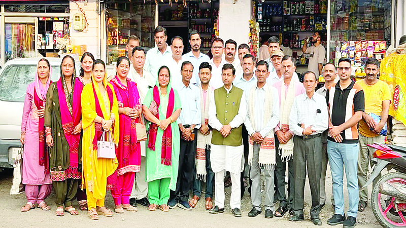 जीत के बाद घुमारवीं में भाजपा का शक्ति प्रदर्शन