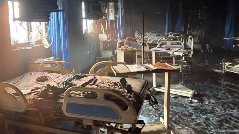 मुजफ्फरपुर के निजी अस्पताल में भीषण अग्निकांड, ICU में चार मरीजों की मौत, 20 झुलसे