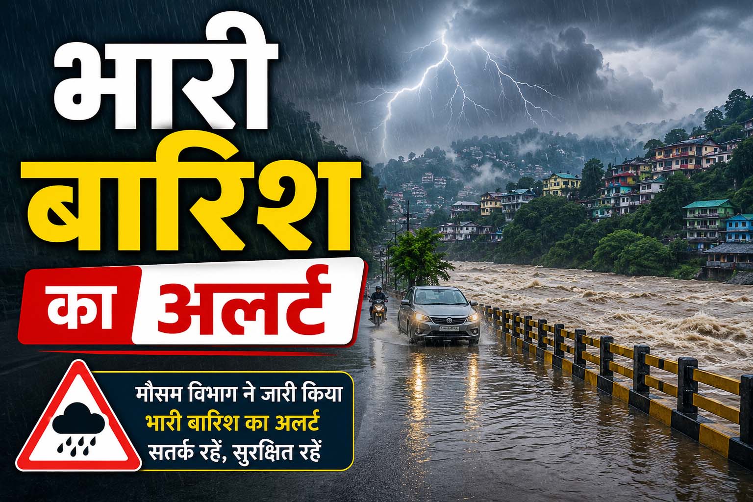 Himachal Monsoon : हिमाचल में मानसून पकड़ेगा रफ्तार, चार दिन भारी बारिश का अलर्ट