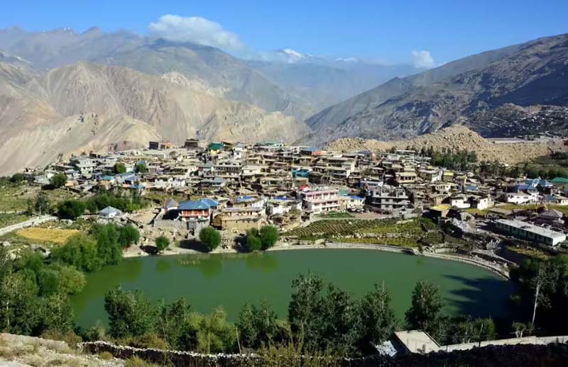 नाको झील हिमाचल के किस जिले में स्थित है?