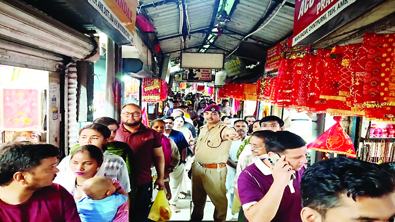 चिंतपूर्णी पहुंचे 18,000 श्रद्धालु