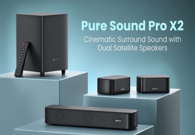 Portronics Pure Sound Pro X2 होम थिएटर सिस्टम भारत में लांच, जानें कीमत और फीचर्स