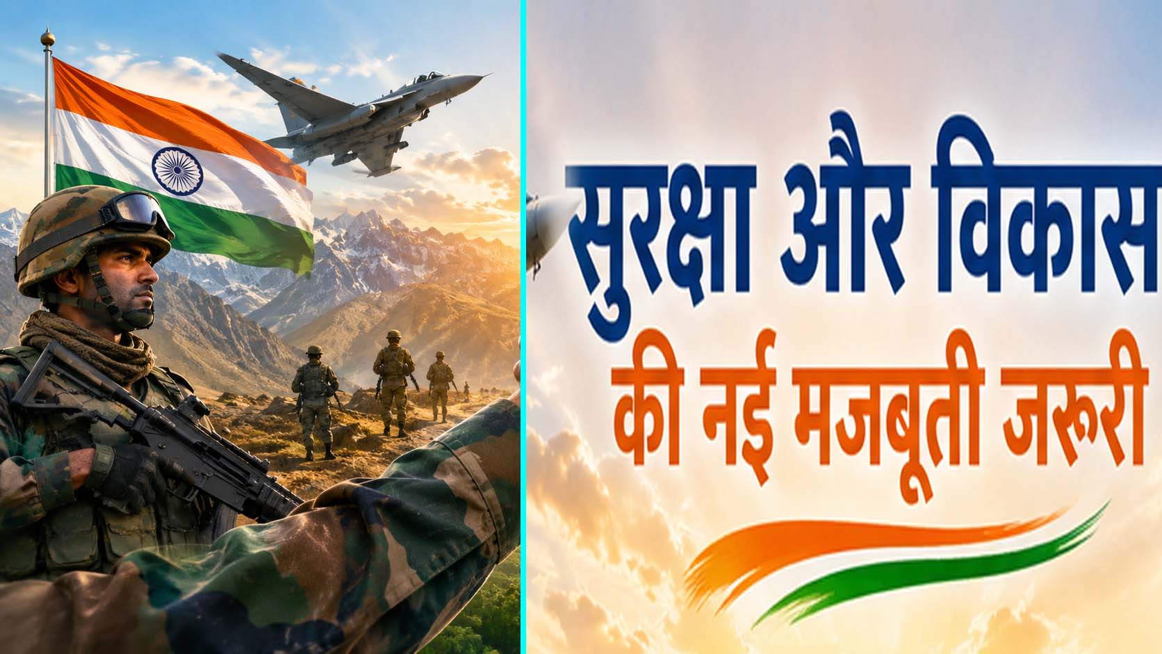 सुरक्षा और विकास की नई मजबूती जरूरी