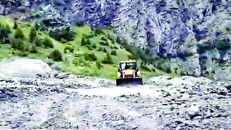 चौखंग-नैनगार सडक़ बहाल