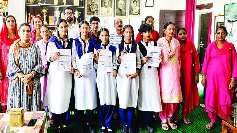 जंदडू स्कूल में शत-प्रतिशत एचपीवी टीकाकरण