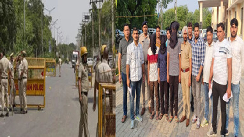 हरियाणा पुलिस की बड़ी कार्रवाई, ‘ऑपरेशन ट्रैकडाउन’ में 18 आरोपी गिरफ्तार