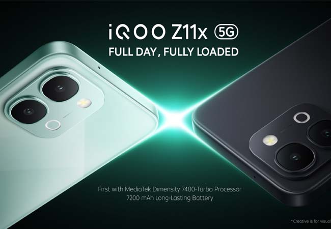 7200mAh बैटरी, 50MP कैमरा और 120Hz डिस्प्ले, iQOO Z11xa 5G हुआ लांच