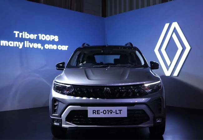 Renault Triber 100PS भारत में लांच, जानें कीमत और फीचर