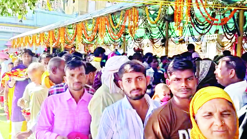 जयकारों से गूंज रहे देवियों के दरबार, मंदिरों में उमड़ रहा भक्तों का सैलाब