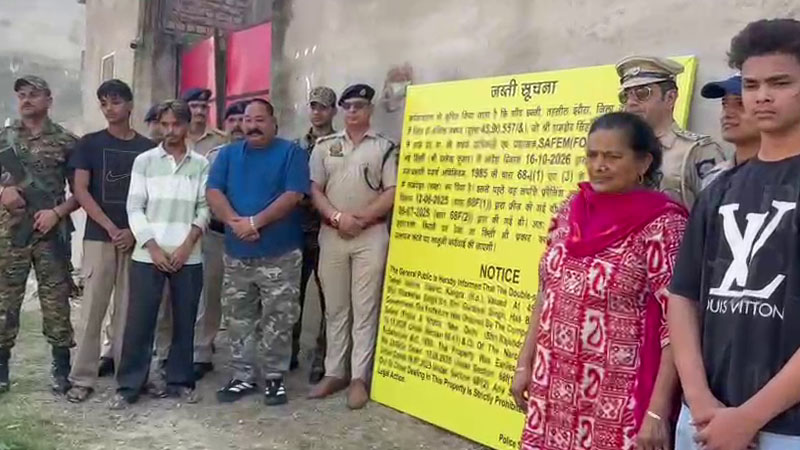 नूरपुर में पहली बार PIT-NDPS एक्ट के तहत चिट्टा तस्कर की 48.30 लाख की संपत्ति जब्त